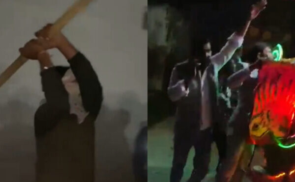 A Dalit wedding procession was allegedly attacked in Sunana village, Aligarh, after a dispute over a DJ song led to stone pelting and vandalism.