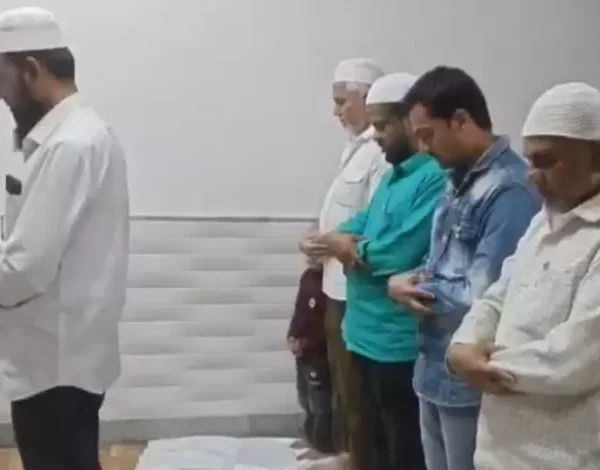 Seven residents in Malegaon booked for offering namaz inside the Electricity Department office, sparking political outrage.