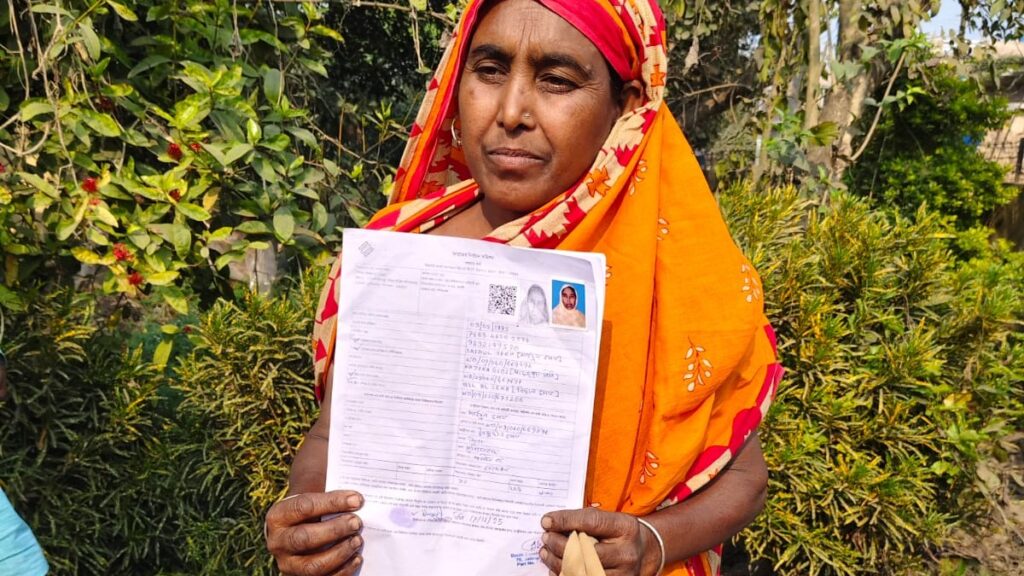 Over 70 voters in Murshidabad’s Kalikahara allege their names were wrongly targeted for deletion through Form 7 applications.