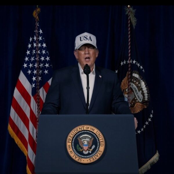 President Donald Trump confirms major US military strikes on Iran alongside Israel, citing imminent threats from the Iranian regime.