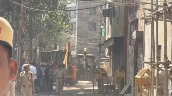 MCD demolished the property of key accused Nizamuddin days after 26-year-old Tarun was beaten to death by a mob during Holi celebrations in Delhi's Uttam Nagar.