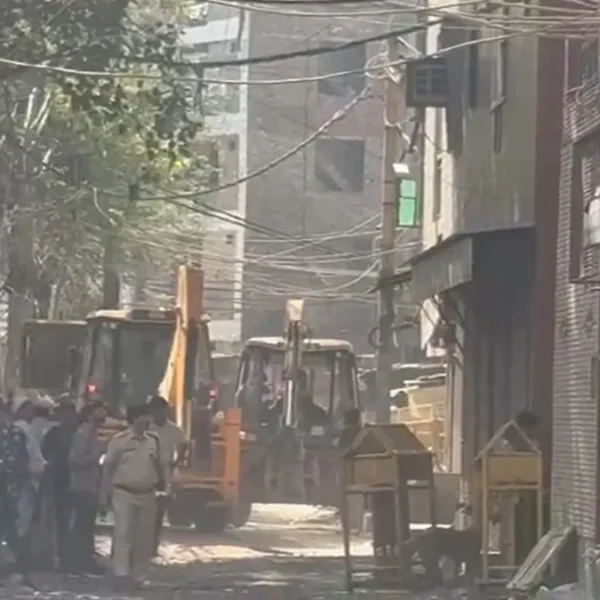 MCD demolished the property of key accused Nizamuddin days after 26-year-old Tarun was beaten to death by a mob during Holi celebrations in Delhi's Uttam Nagar.