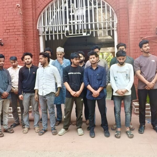 Varanasi Police arrest 14 Muslim youths after a viral video showed an Iftar gathering on the Ganga, sparking political reactions.