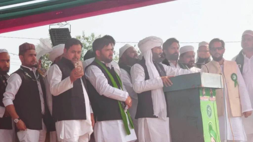 All India Majlis-e-Ittehadul Muslimeen leaders arrested in Meerut after a viral video of alleged provocative speeches at an Eid event.