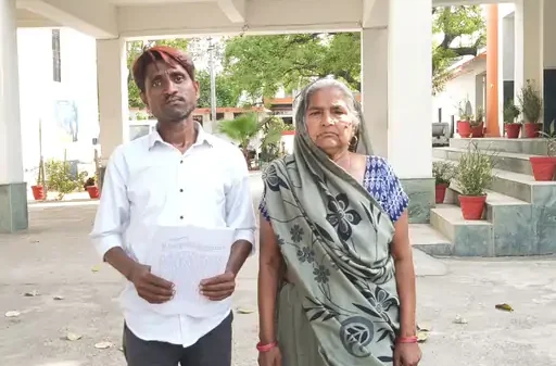 An 85-year-old Dalit woman in Mainpuri alleges her land worth crores was fraudulently transferred, claiming she was coerced into signing blank documents