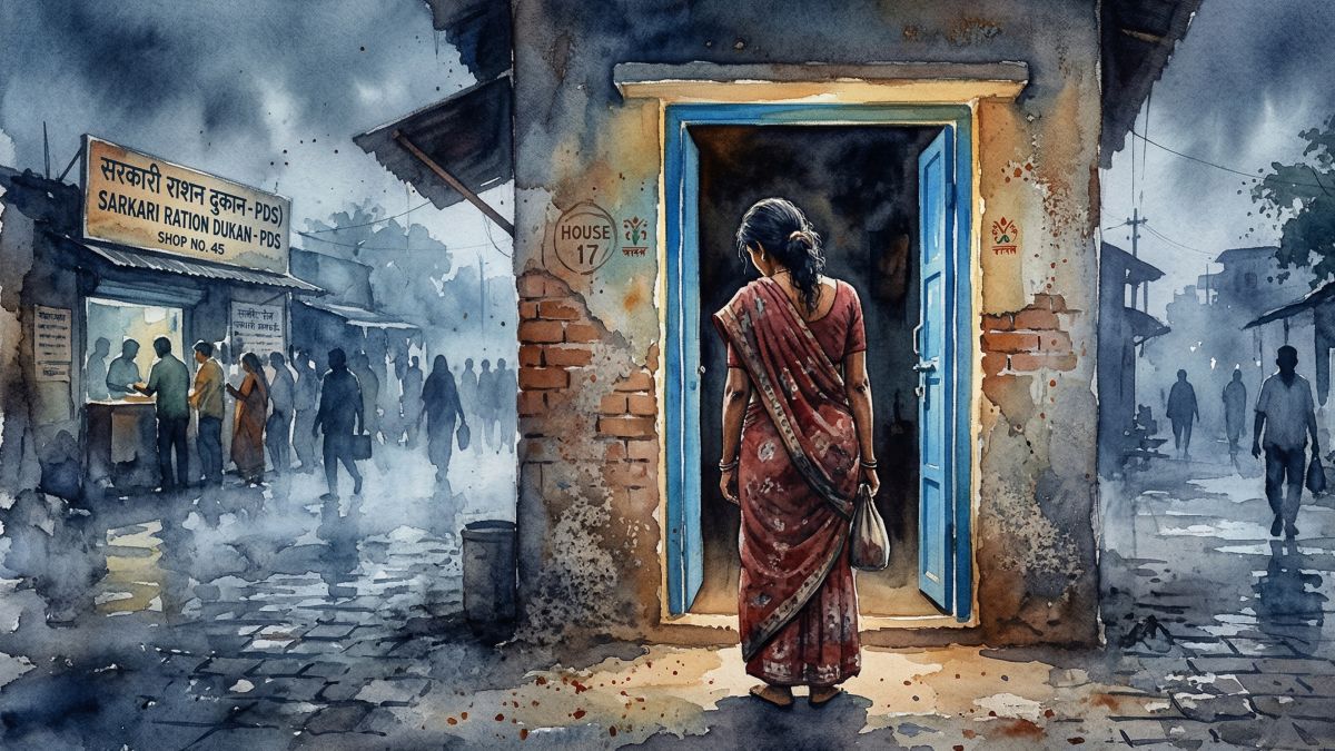 Dalit woman in Aligarh alleges assault and caste abuse over ration dispute; police register case, probe underway.