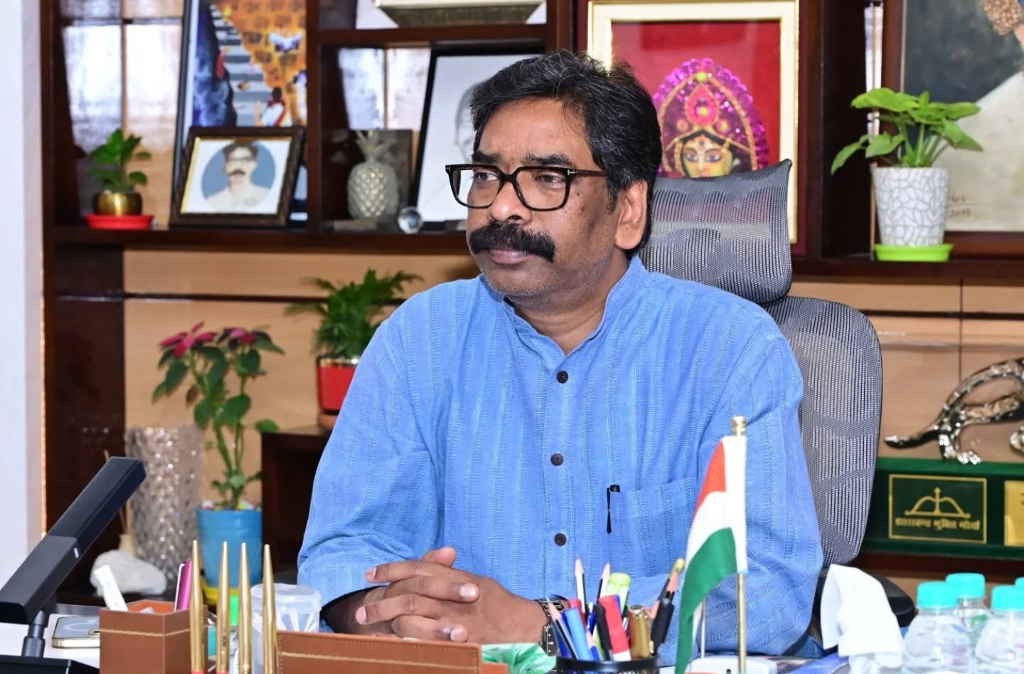Hemant Soren faces criticism from the Bharatiya Janata Party after questioning the focus on religious rituals over education in the Jharkhand Assembly.