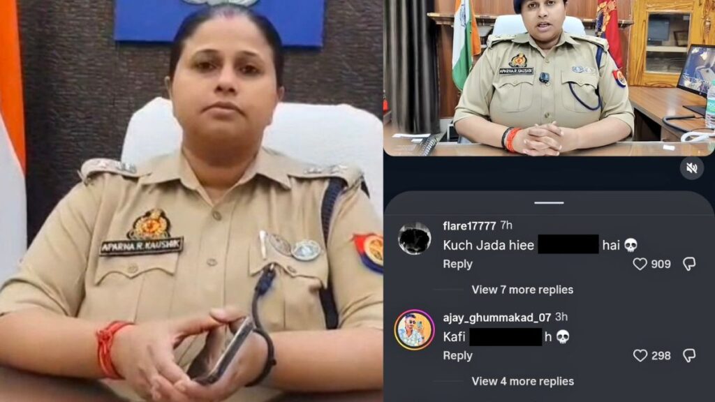 Aparna Rajat Kaushik faces sexist trolling after a viral video shared by Mirzapur Police, sparking outrage over online abuse.