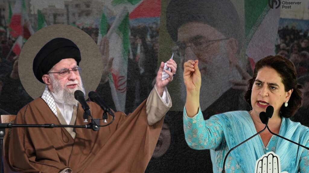 Priyanka Gandhi Vadra condemns the killing of Iran’s Supreme Leader Khamenei, calling it “despicable” and urging global action.