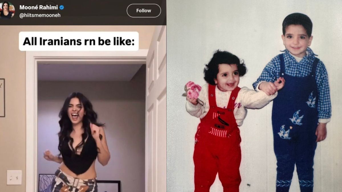 Iranian student Mooné Rahimi mourns cousin killed in Iran conflict after earlier backing US strikes, sparking backlash online.