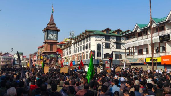 Tens of Thousands Protest Across Kashmir After Killing of Ali Khamenei in US–Israel Strike, Omar Abdullah Appeals for Calm 11 Protests erupt across Kashmir after Iran confirms Ayatollah Ali Khamenei’s killing in a US-Israel strike; security tightened in Srinagar and Kargil.