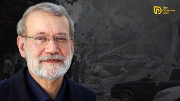 Iran confirms Ali Larijani was killed in an airstrike near Tehran along with his son and aides, escalating tensions with Israel.