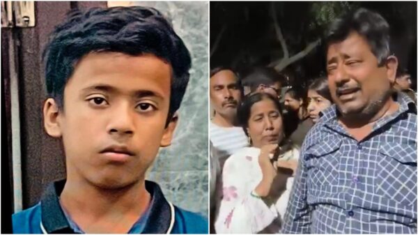 Lucknow police filed a murder FIR after 12-year-old Unaiz Khan was shot dead at a birthday party. Three minors detained as family demands arrests.