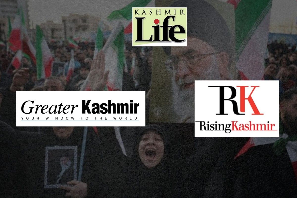 Meta blocked Facebook and Instagram pages of major Kashmir news outlets including Greater Kashmir and Rising Kashmir amid protests over Khamenei's killing.