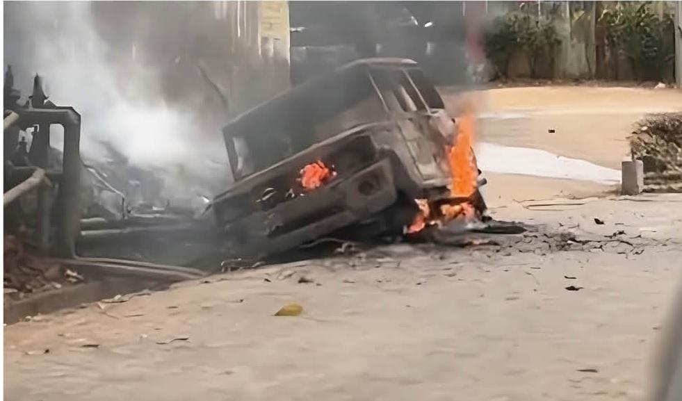 Two Muslim men were killed and several injured in violence in West Garo Hills, Meghalaya, amid tensions over non-tribal candidates in the GHADC elections on April 10.