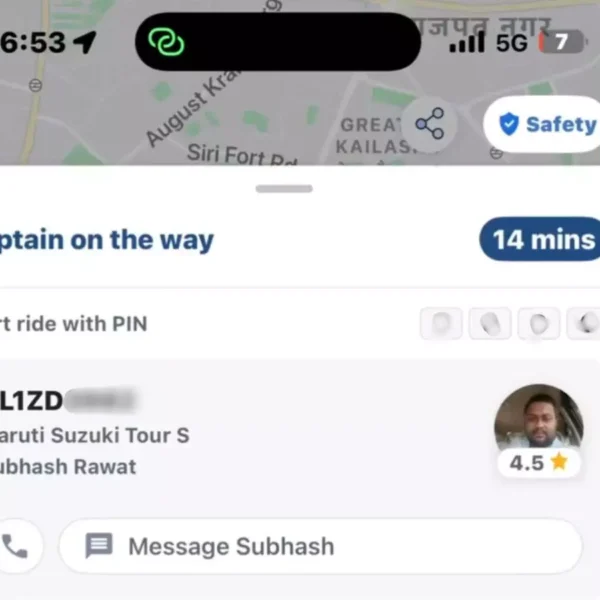 A Rapido driver in Delhi allegedly refused a Muslim passenger, saying “Muslims are not allowed,” sparking outrage and safety concerns.