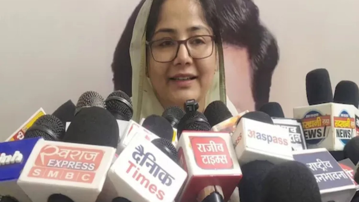 A controversy erupted in Indore after Congress councillor Fauzia Sheikh Alim refused to sing Vande Mataram, citing religious beliefs, triggering protests.