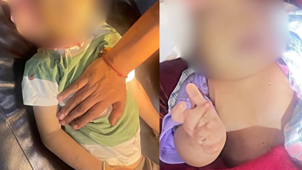 Two toddlers killed, mother injured in suspected militant bomb attack in Manipur’s Bishnupur district.