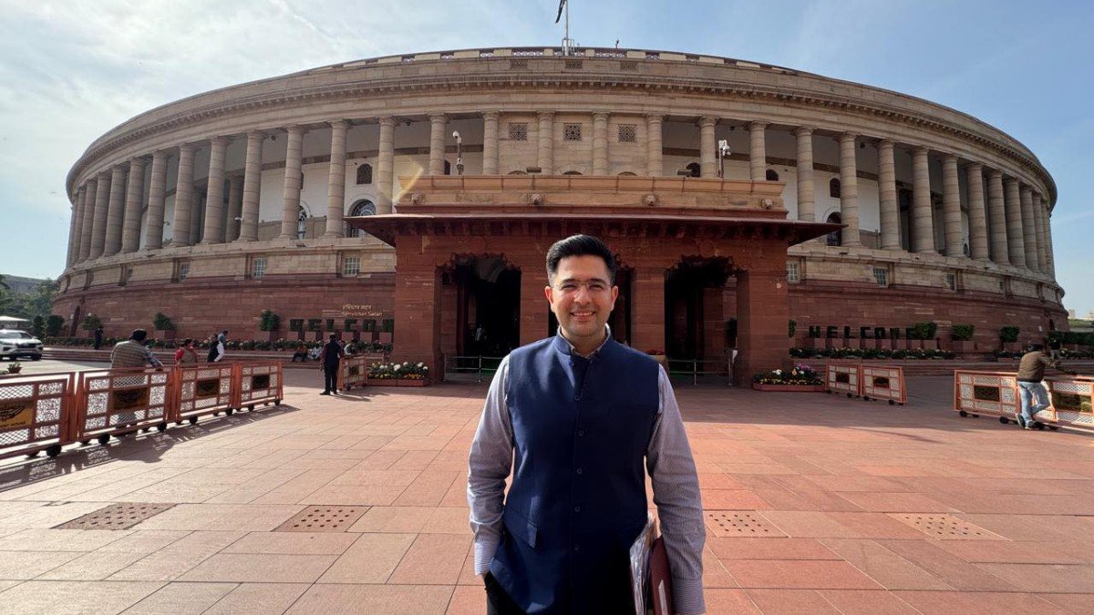 Raghav Chadha reacts after AAP removes him as Rajya Sabha deputy leader, saying he has been “silenced, not defeated” amid internal party tensions.