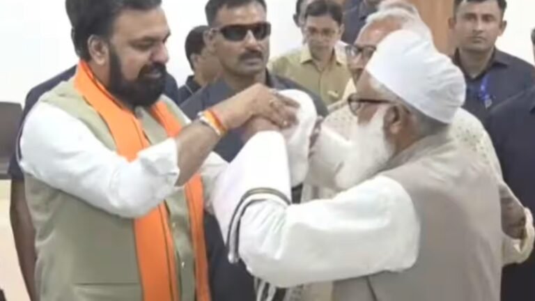 Bihar CM Samrat Choudhary Refuses to Wear Muslim Cap During Public Interaction, Opposition Reacts Sharply