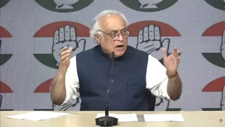 Congress Slams Modi Government, Accuses It of “Blind Devotion” to Israel Over West Asia Policy