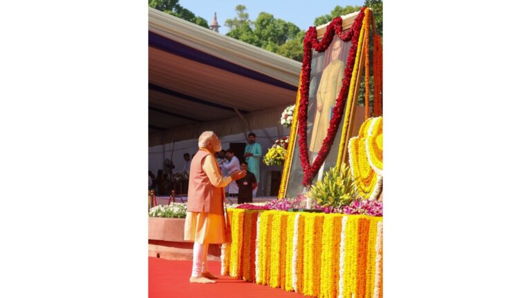 PM Modi pays tribute to Ambedkar on birth anniversary