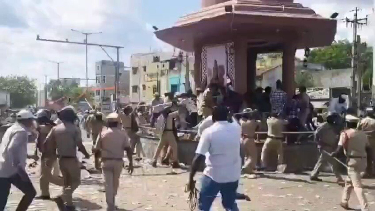 Attempt to Murder Case Filed, FIR Lists 27 Muslim Accused After Dispute Over ‘Tipu Sultan Circle’ and ‘Hanuman Circle’ in AP’s Kadapa