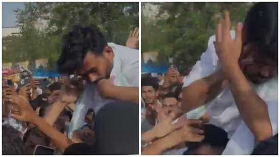 CJP Founder Abhijeet Dipke Slapped During Jaipur Protest Over NEET Leak Allegations