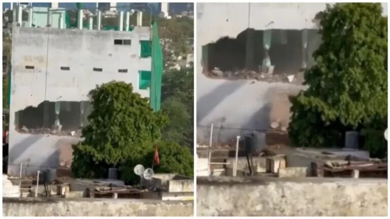 Jaipur: Demolition Drive Begins at 44-Year-Old Noorani Mosque in Malviya Nagar Amid Heavy Police Deployment