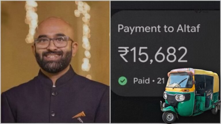 Muslim Auto Driver Altaf Returns ₹15,682 Accidentally Sent by Passenger, Internet Praises His Honesty