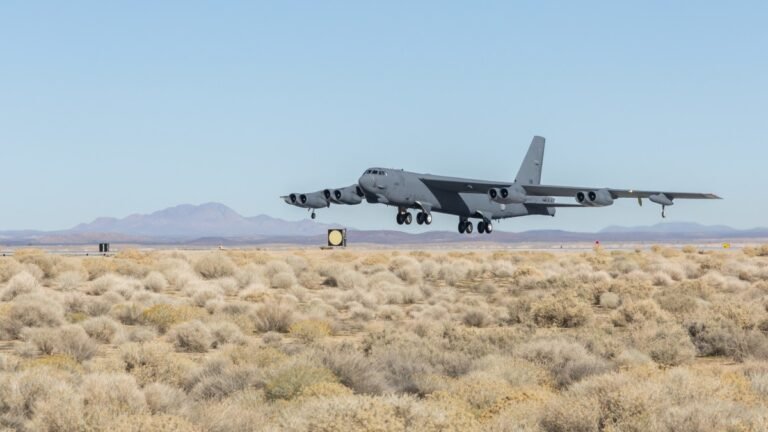 US Air Force B-52 Bomber Crashes After Takeoff in California, All 8 Crew Members Killed