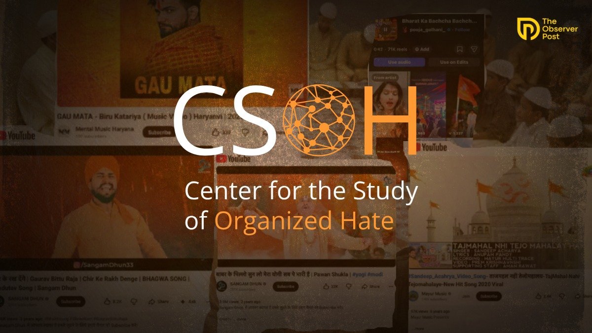 Over 500 Hindutva Hate Songs Targeting Muslims, Christians Found Across Major Platforms: CSOH Report