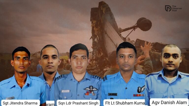 Five IAF Personnel Killed, One Officer Survives After AN-32 Aircraft Crashes While Landing in Assam’s Jorhat