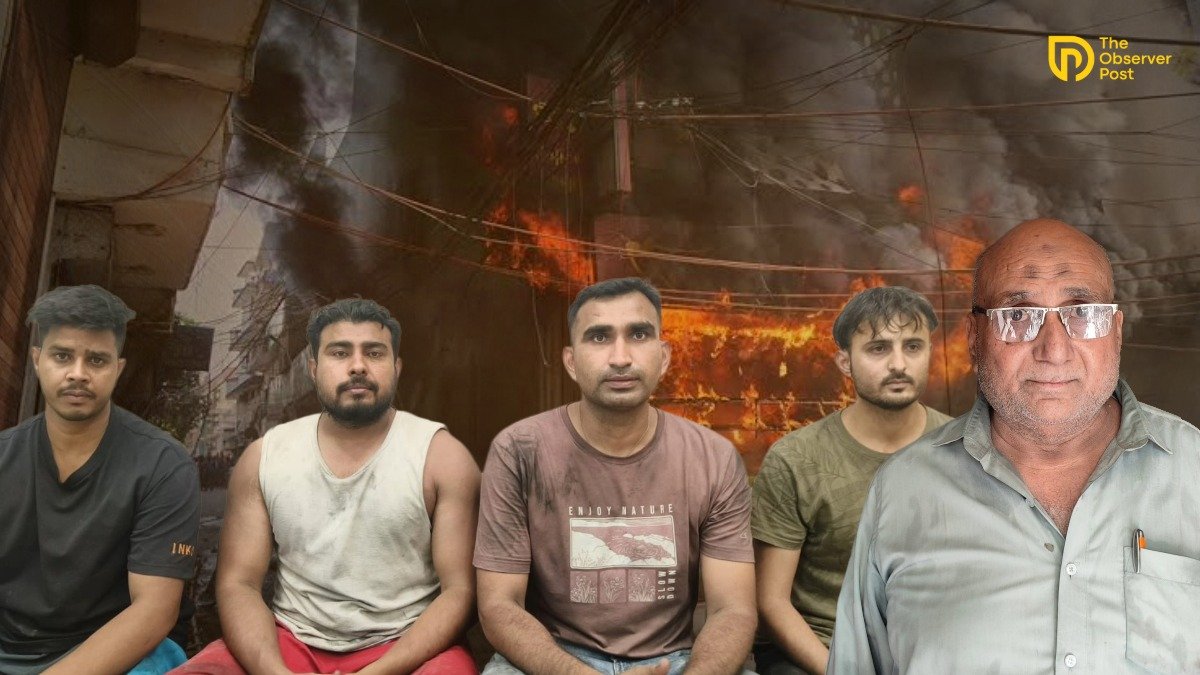 Delhi Hotel Fire: Local Muslims Risk Lives, Use Mattresses and CPR to Rescue Victims From Burning Building