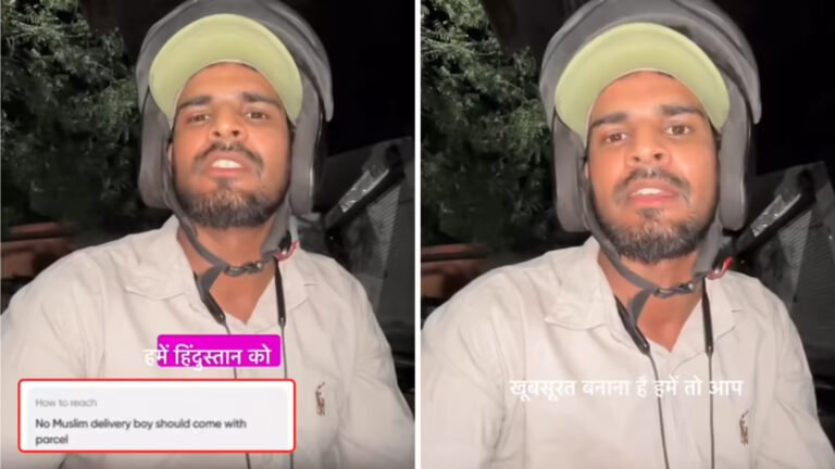‘Don’t Send Parcel With Muslim Delivery Boy’: Customer’s Message Shocks Delivery Worker Aftab