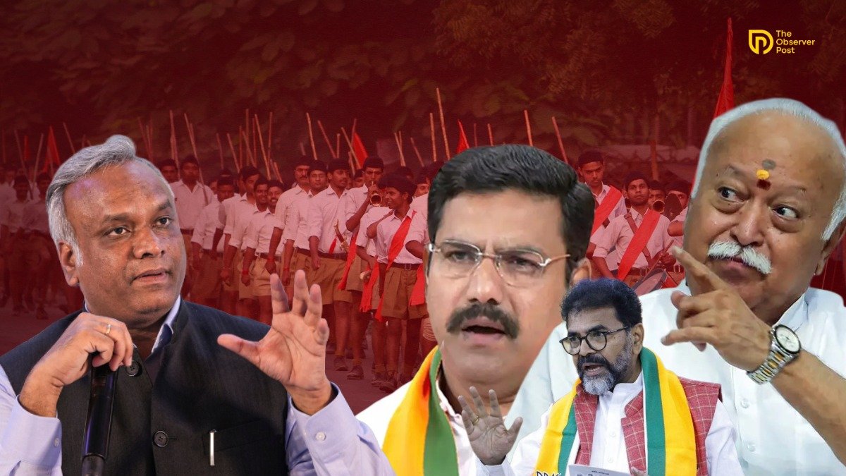 BJP Slams Priyank Kharge Over Questions on Rashtriya Swayamsevak Sangh Legal Status, Funding