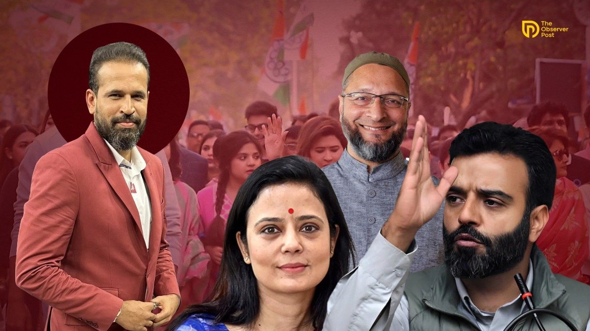 ‘They Will Bulldoze Your House’: Aga Ruhullah Claims Muslim MP Warned Yusuf Pathan Against Protesting BJP; Mahua Moitra Names Owaisi