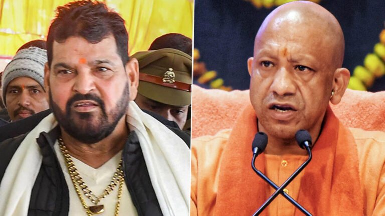 ‘Prove It or Resign’: Shankaracharya Challenges Yogi Adityanath Over Hanumangarhi Namaz Claim; Brij Bhushan Disagrees