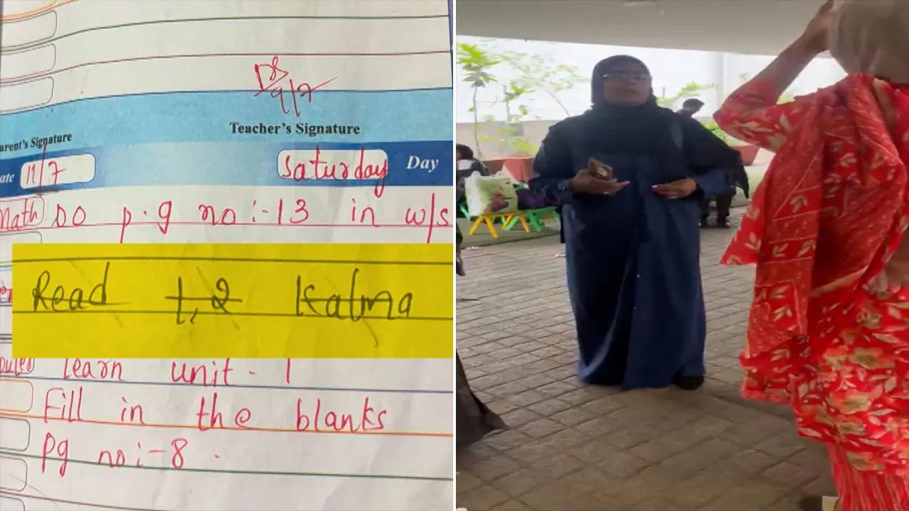 Muslim Teacher Dismissed After Allegedly Asking Hindu Student to Memorise Kalma at Hyderabad School