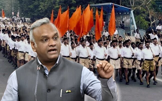 RSS Declines to Respond to Priyank Kharge’s Letter on Registration Row