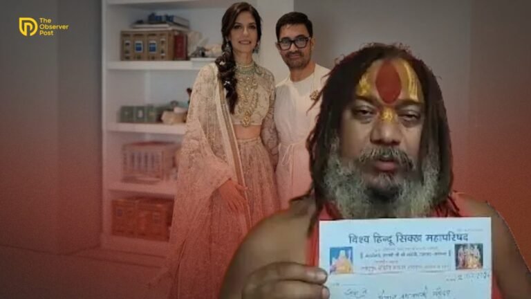Ayodhya Seer Announces ₹5 Crore Bounty to Kill Aamir Khan Over Marriage to Gauri Spratt