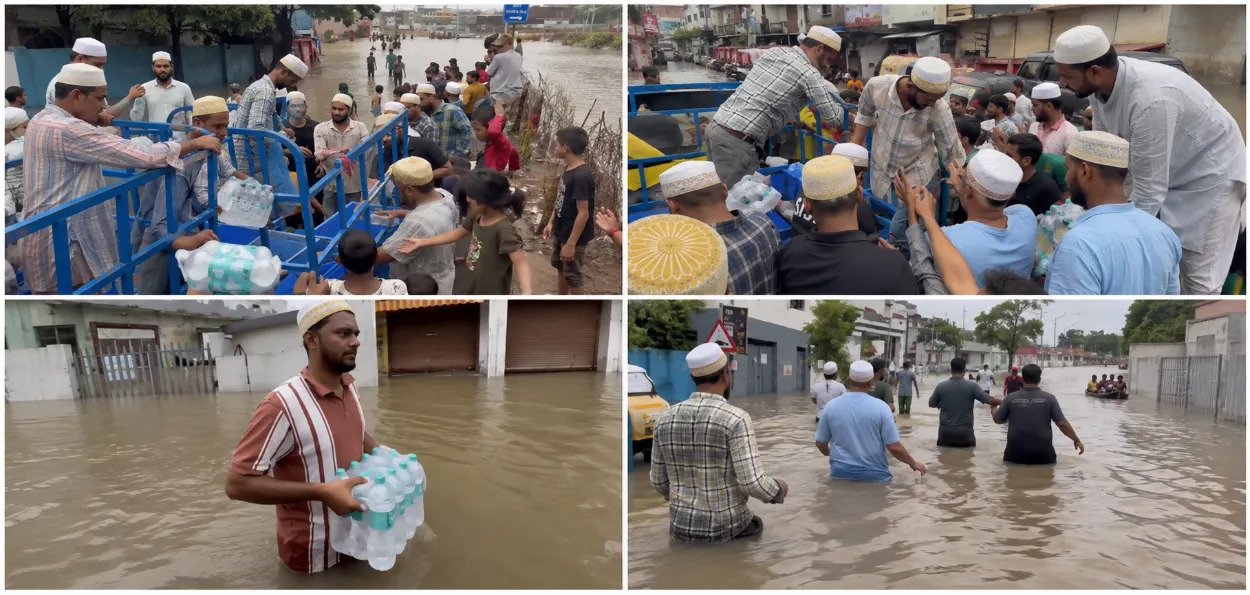 Gujarat Floods: Muslim Volunteers, Mosques and Charities Step Up Relief and Rescue Efforts