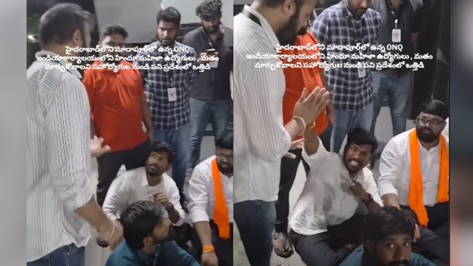 Hindutva Groups Enter Hyderabad Office Over Alleged Forced Conversion Claim