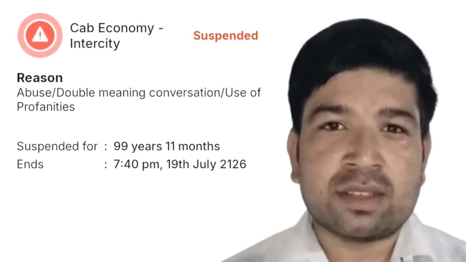 Dalit Rapido Driver Says Account Suspended for 99 Years After He Objected to Casteist Remarks