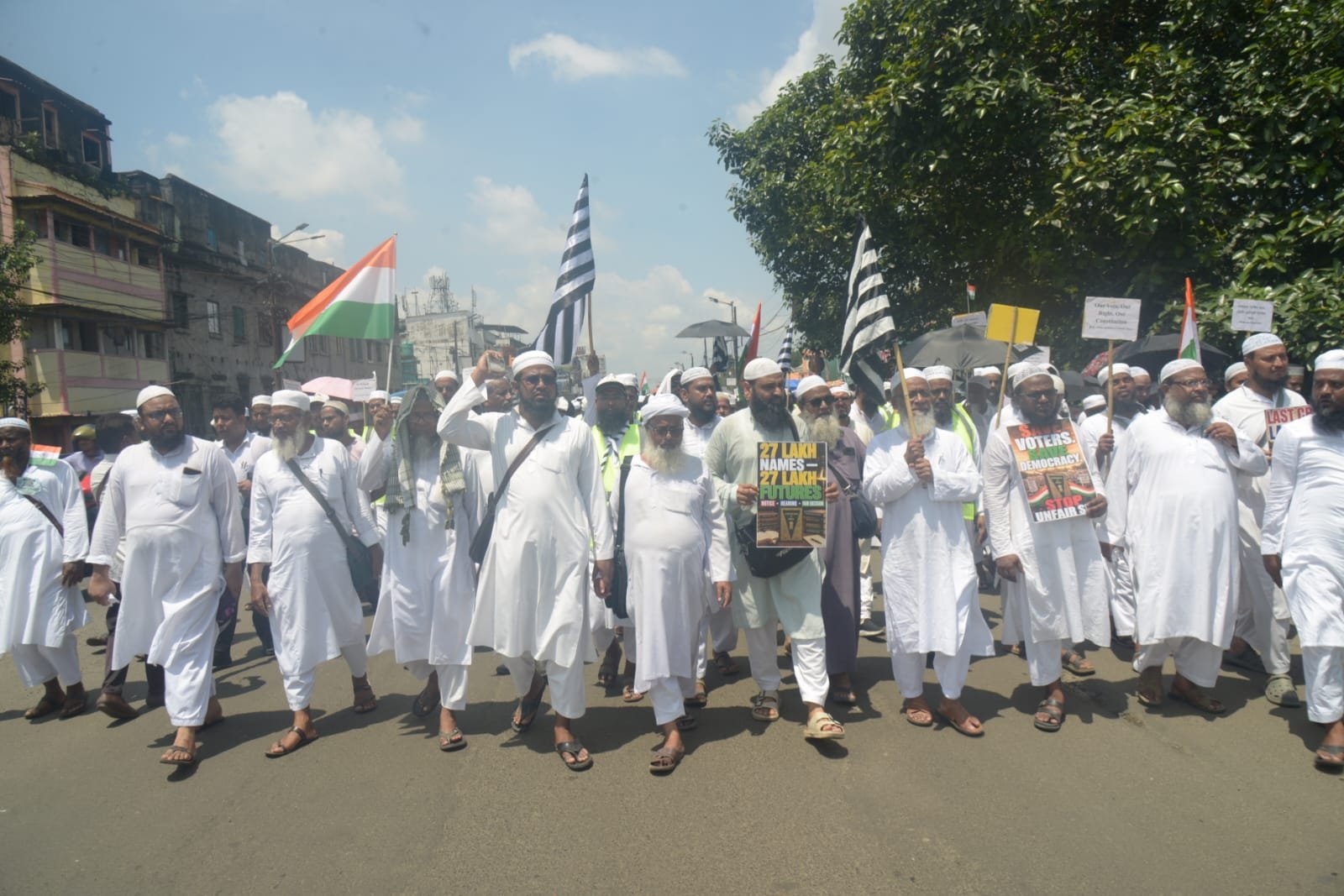 ‘Restore 27 Lakh Voter Names’: Jamiat March in Kolkata Raises SIR, Mosque Loudspeaker Issues