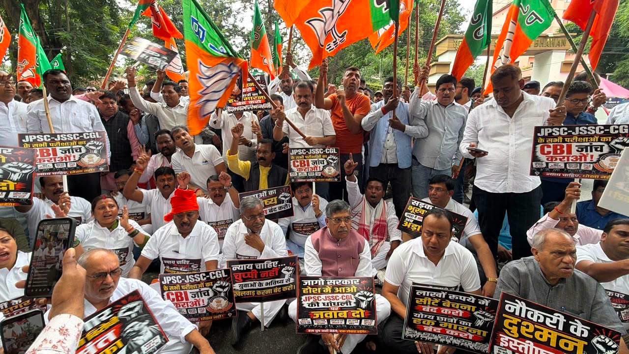 Jharkhand BJP Calls Statewide Bandh on August 11 Over Police Action Against Protesting Students