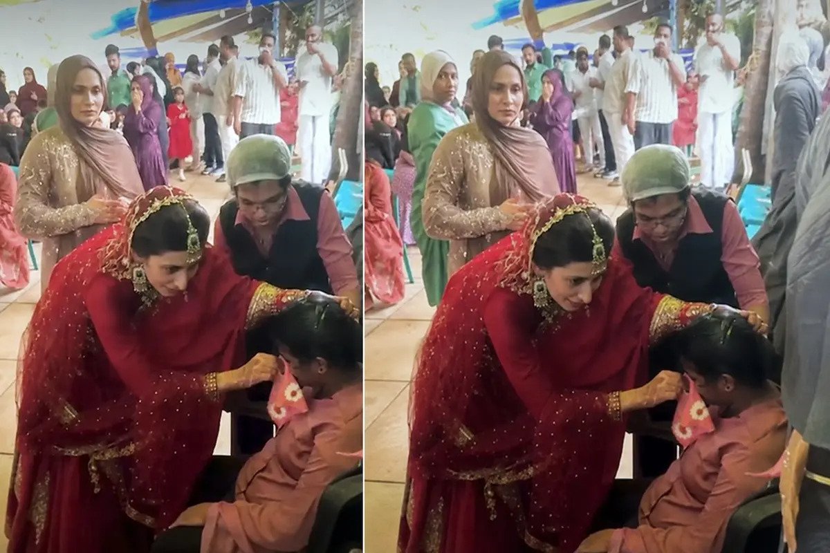 Kerala Muslim Doctor Bride Pauses Wedding Celebrations to Give First Aid to Two Unwell Catering Workers