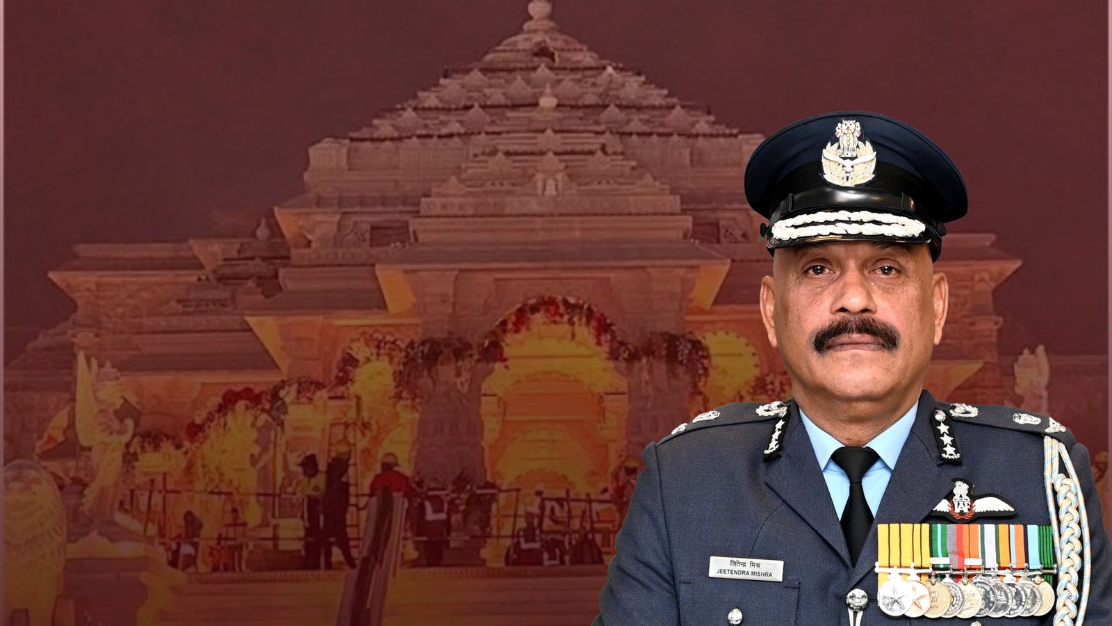 Retired Air Marshal Jitendra Mishra Appointed First CEO of Ayodhya Ram Temple Trust