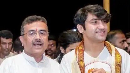 ‘He Did Not Impose His Views’: Suvendu Adhikari Defends Dhirendra Shastri, Directs Police to Arrest Those Who Burnt His Photo