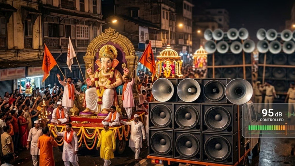 ‘Not Against Any Community’: Pune Residents March to PMC Demanding Ban on Loudspeakers, DJs During Public Festivals